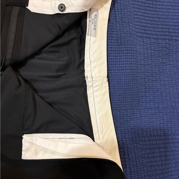 MM.LaFleur Black The Smith Straight Trouser - Picture 7 of 7